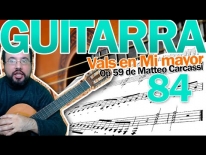 Tus Clases de Guitarra – Escalas, acordes y ejercicio en Fa mayor. Op 59 de Matteo Carcassi. Lección 84.